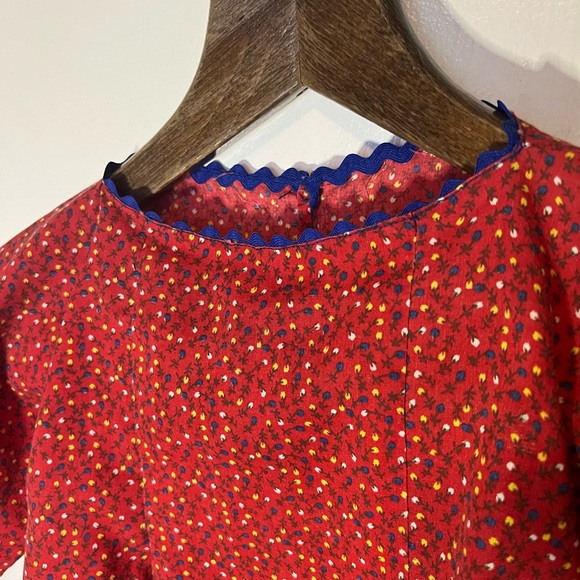 1980s Raggedy Anne Doll Dress and Apron - Picture 4 of 16